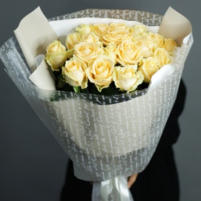 Букет из 19 роз Аваланж (70 см) в Наро-Фоминске