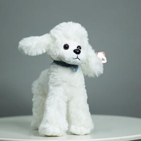 Плюшевый пудель белый (25 см) в Наро-Фоминске