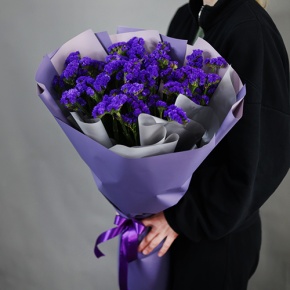 Букет из сиреневой статицы в Наро-Фоминске