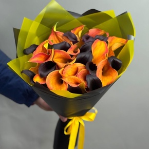 Букет "Карамель" из 29 калл в Наро-Фоминске