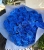 Букет из 51 синей розы Эквадор (60 см) в Наро-Фоминске