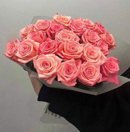 Букет из 21 розовой розы (50 см) в Наро-Фоминске