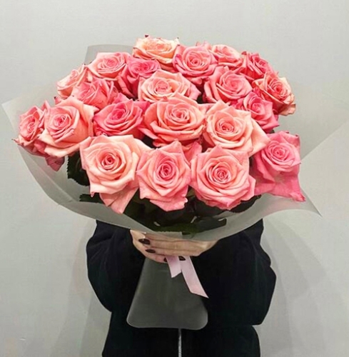 Букет из 21 розовой розы (50 см) в Наро-Фоминске