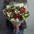 Букет "Цвет любви" из кустовых роз Марун и альстромерий в Наро-Фоминске