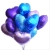 Сердце сиреневое фольгированный шар с гелием (45 см) в Наро-Фоминске