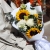 Букет "Солнечный цветочек" из подсолнуха, гиперикума, хризантем и орнитагалума в Наро-Фоминске