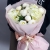 Букет "Белый жемчуг" из гортензий и пионов в Наро-Фоминске